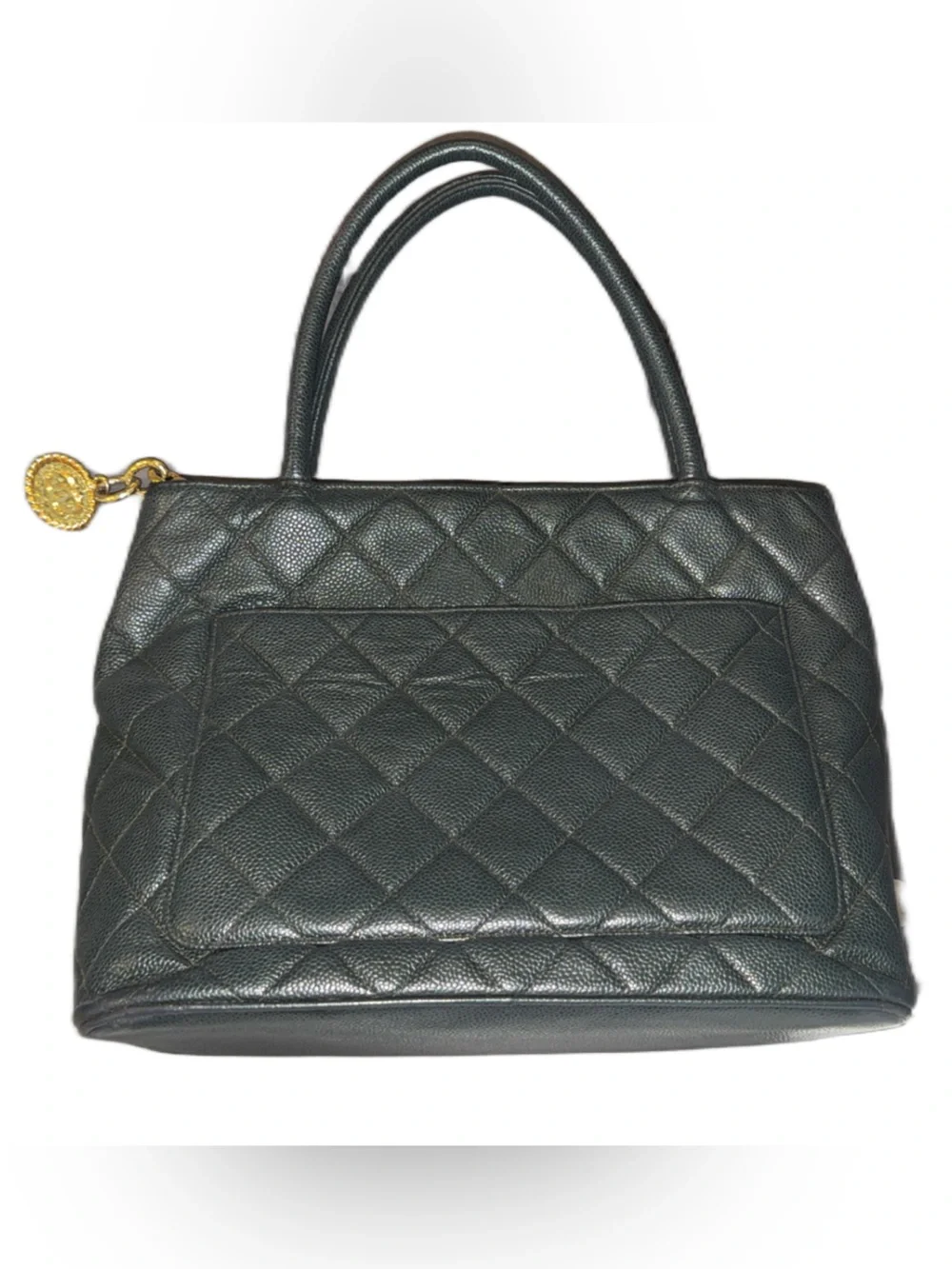 CHANEL Caviar Medallion Tote